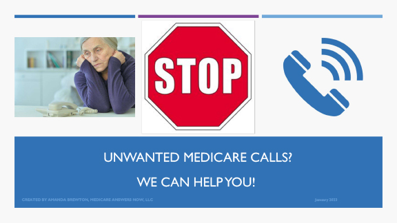 Microsoft PowerPoint - Unwanted Medicare Call Presentation 04032